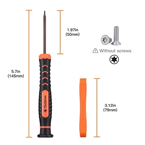 Jorest T5 Torx Security Precision Screwdriver with Spudger | Tool for Electronics Repair thumbnail 7