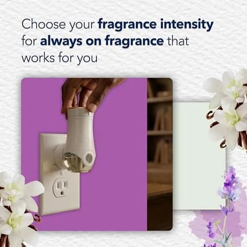 Glade PlugIns Refills Air Freshener Lavender & Vanilla 6.7 Fl Oz (200ml) | Scented with Essential Oils for Home & Bathroom thumbnail 7