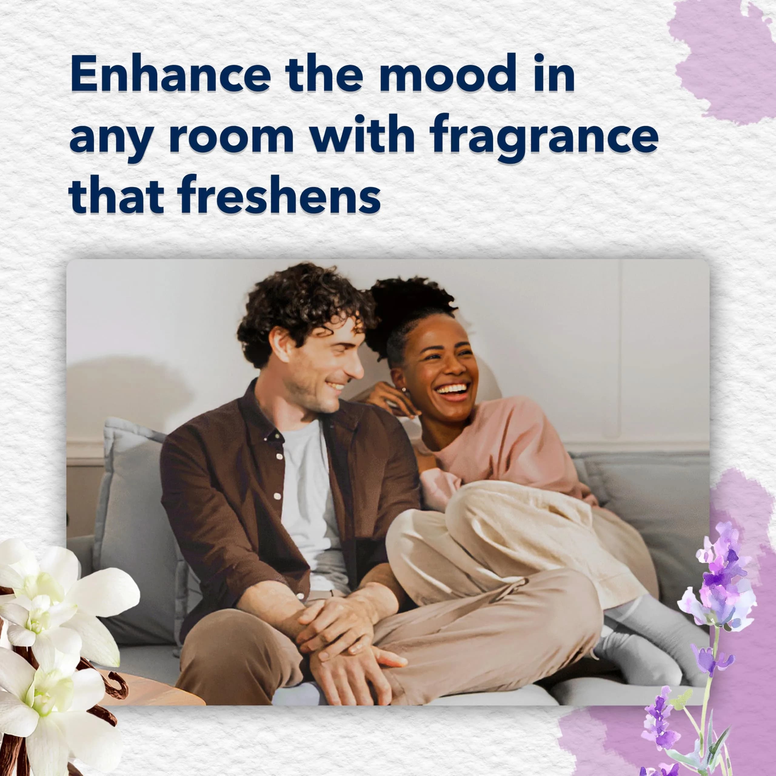 Glade PlugIns Refills Air Freshener Lavender & Vanilla 6.7 Fl Oz (200ml) | Scented with Essential Oils for Home & Bathroom - view 4