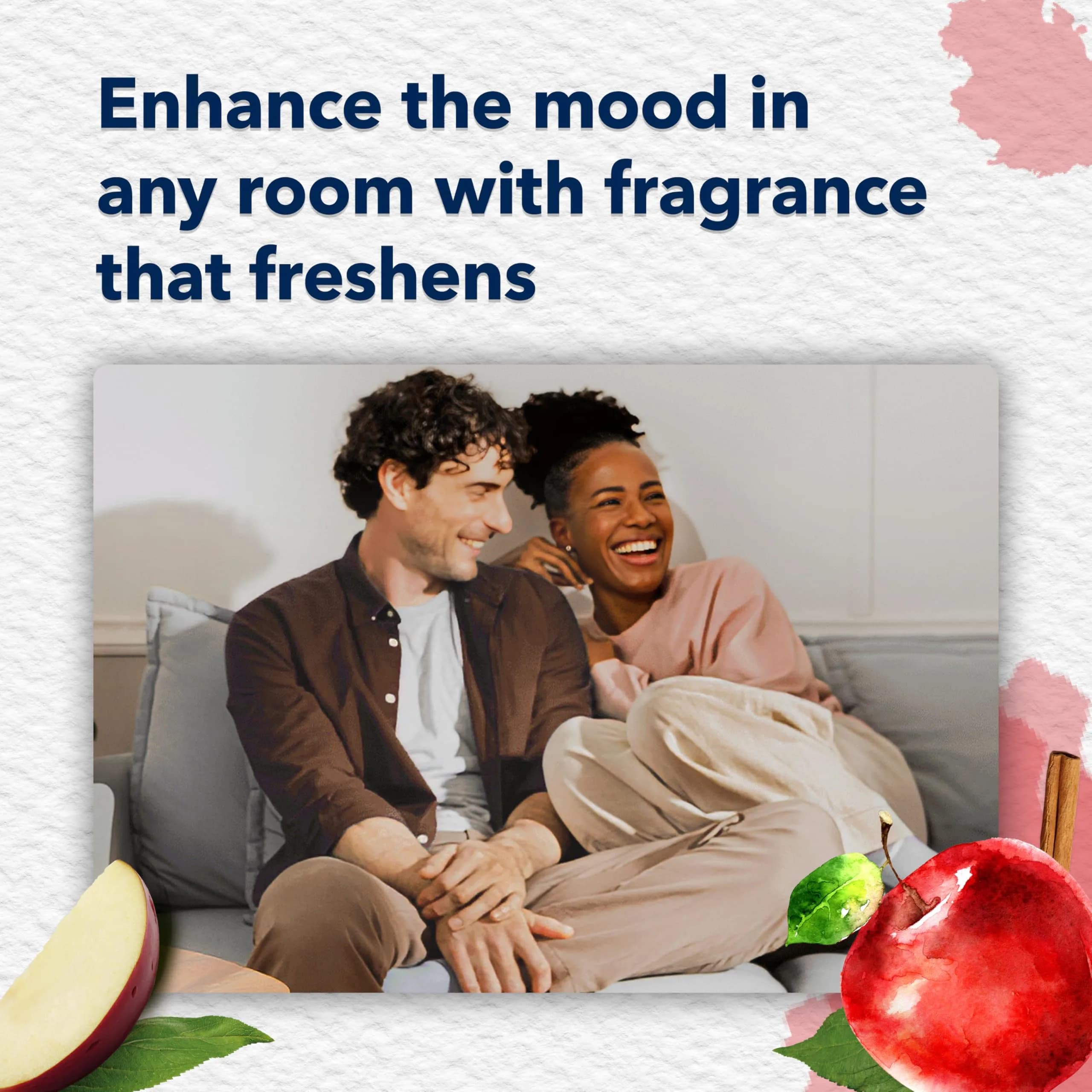 Glade PlugIns Refills Air Freshener, Apple Cinnamon Scent, 6.7 Fl Oz (Pack of 1) | Essential Oils for Home & Bathroom - view 4