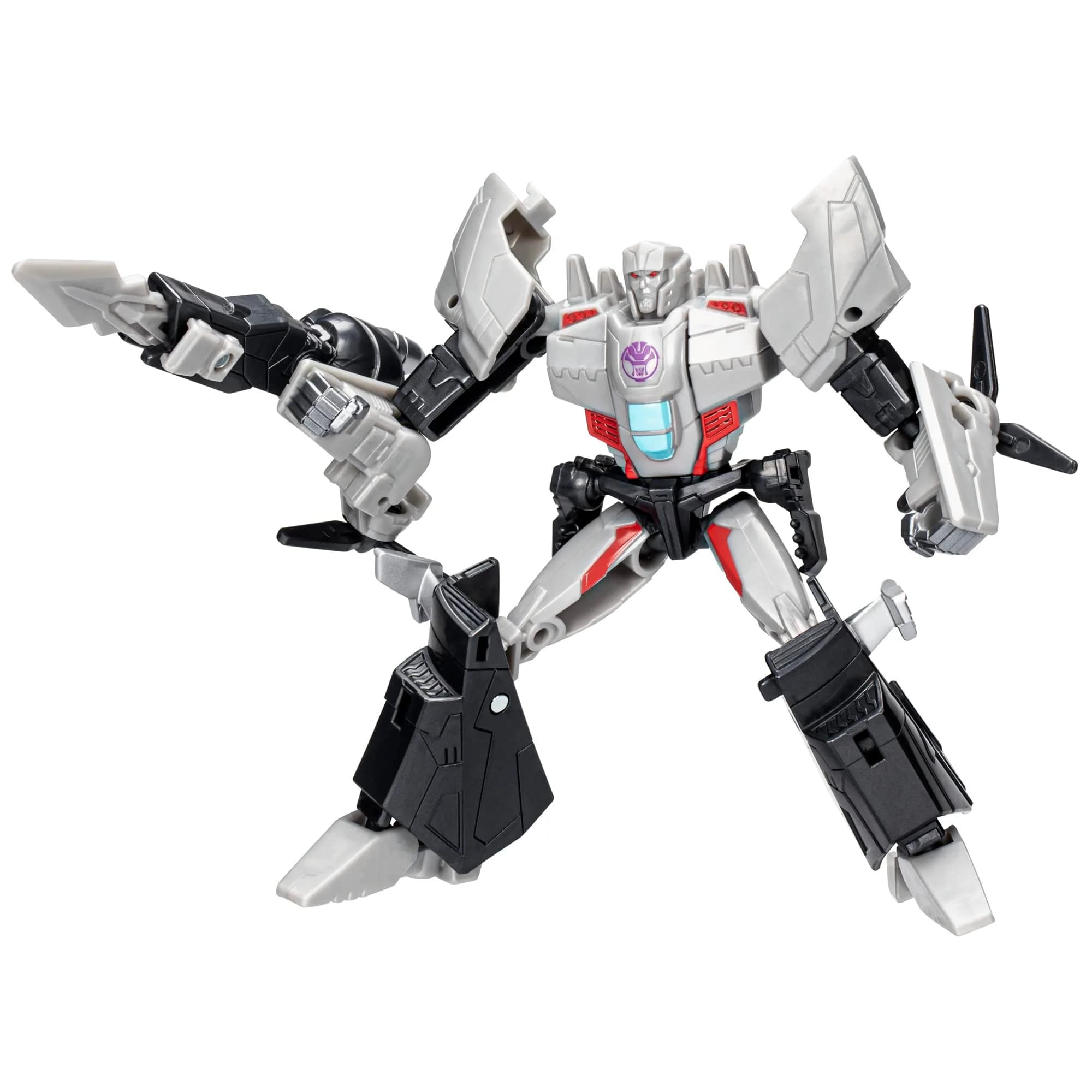Transformers Toys EarthSpark Warrior Class Megatron Action Figure, 5-Inch | Robot Toy for Kids 6+ — Warrior Class