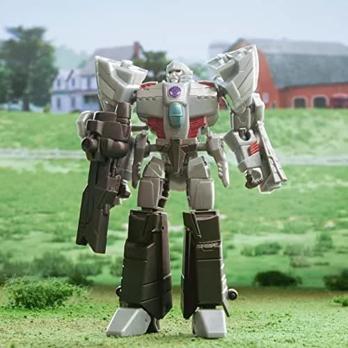 Transformers EarthSpark Deluxe Class Megatron Action Figure 5-Inch (12.7 cm) | Converts in 11 Steps thumbnail 6