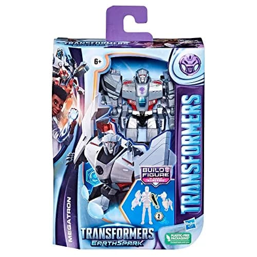 Transformers EarthSpark Deluxe Class Megatron Action Figure 5-Inch (12.7 cm) | Converts in 11 Steps thumbnail 3
