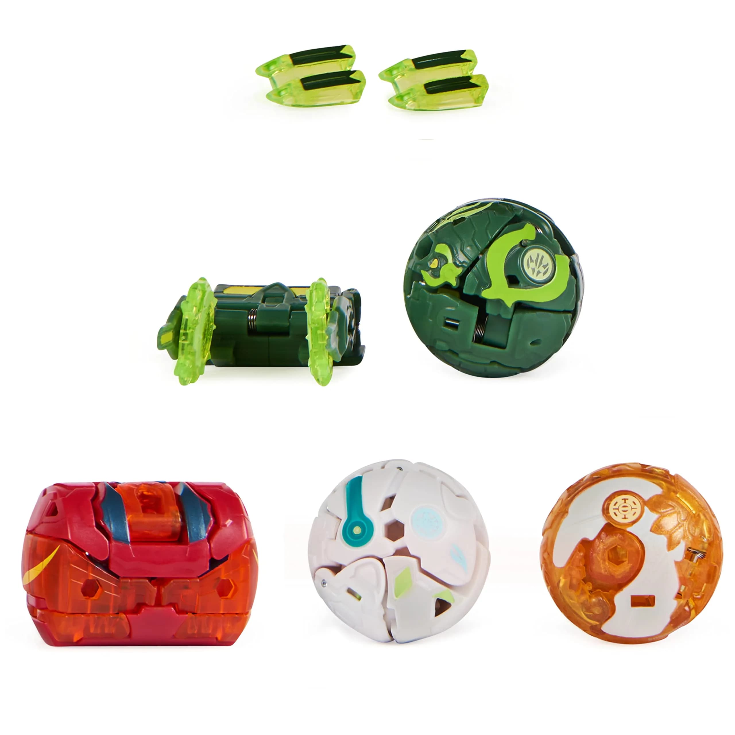Bakugan Legends Collection Pack 4-Pack with Nova, Ultra, Geogan, Dragonoid Nova, Trox Ultra, and 6 BakuCores | ASTM-Tested Toy Figure - view 8