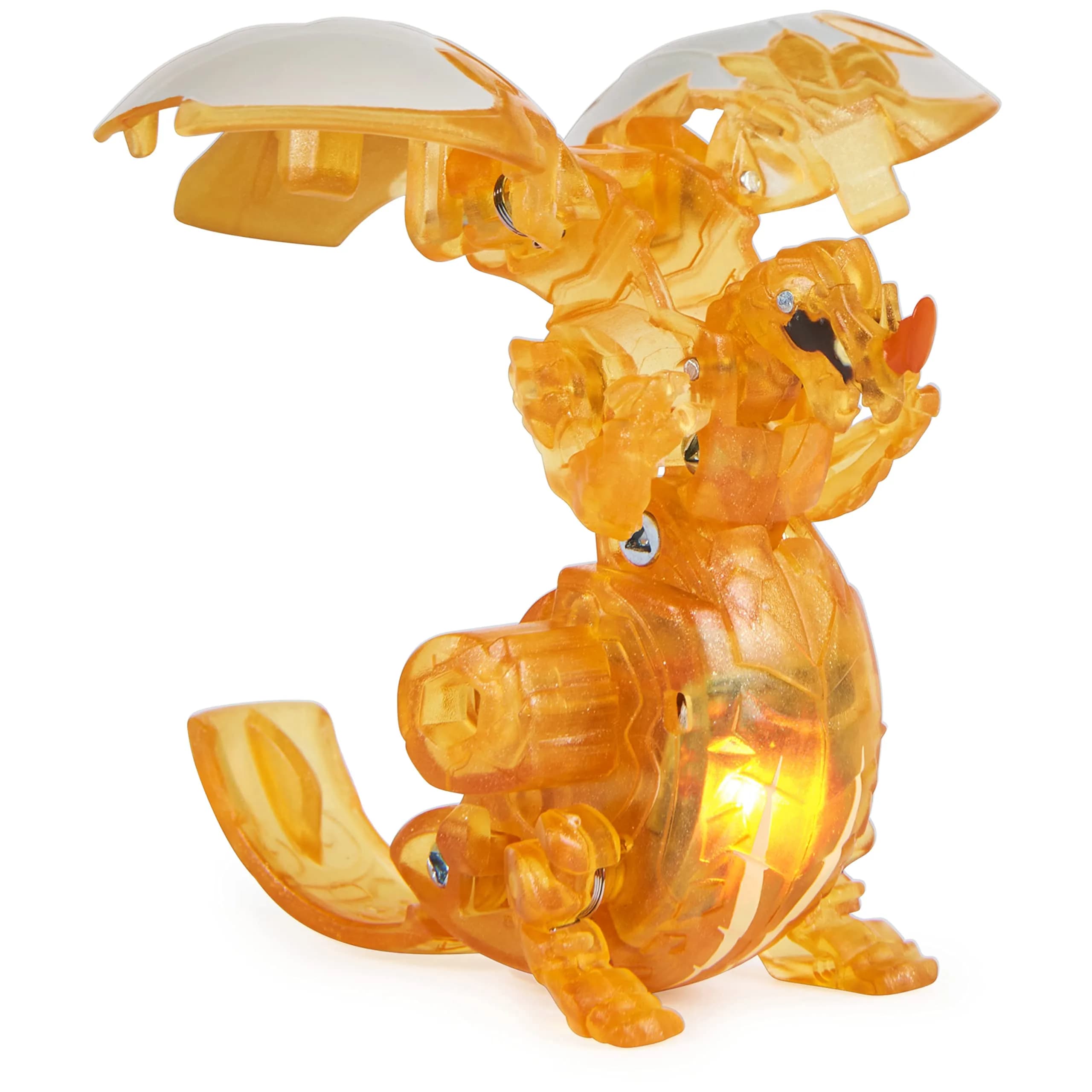 Bakugan Legends Collection Pack 4-Pack with Nova, Ultra, Geogan, Dragonoid Nova, Trox Ultra, and 6 BakuCores | ASTM-Tested Toy Figure - view 9