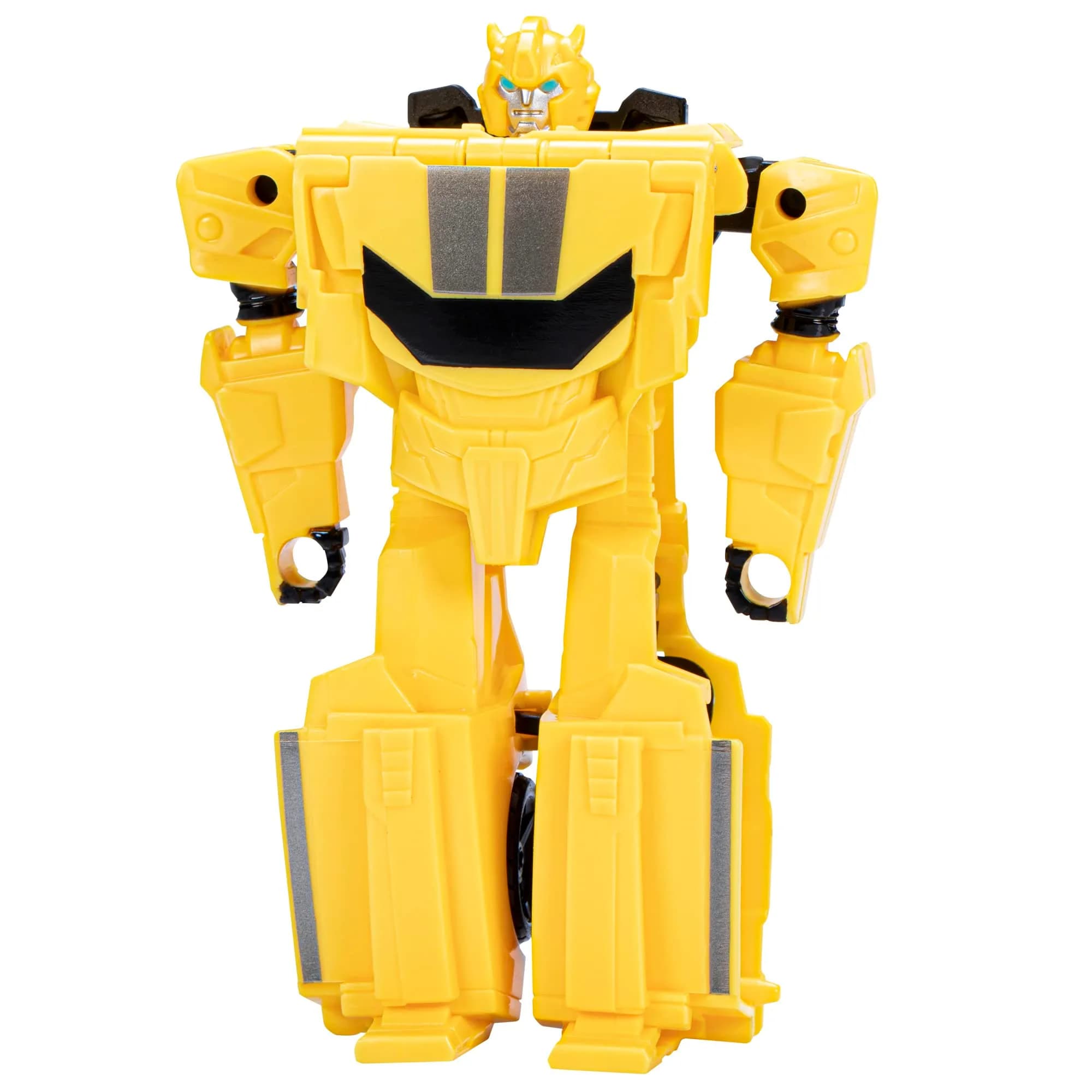 Transformers Toys EarthSpark 1-Step Flip Changer Bumblebee 4-inch Action Figure | Fidget-Fun Robot Toy for Kids 6+ — Multicolor