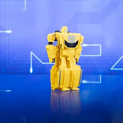 Transformers Toys EarthSpark 1-Step Flip Changer Bumblebee 4-inch Action Figure | Fidget-Fun Robot Toy for Kids 6+ thumbnail 6