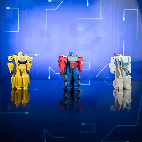 Transformers Toys EarthSpark 1-Step Flip Changer Bumblebee 4-inch Action Figure | Fidget-Fun Robot Toy for Kids 6+ thumbnail 8
