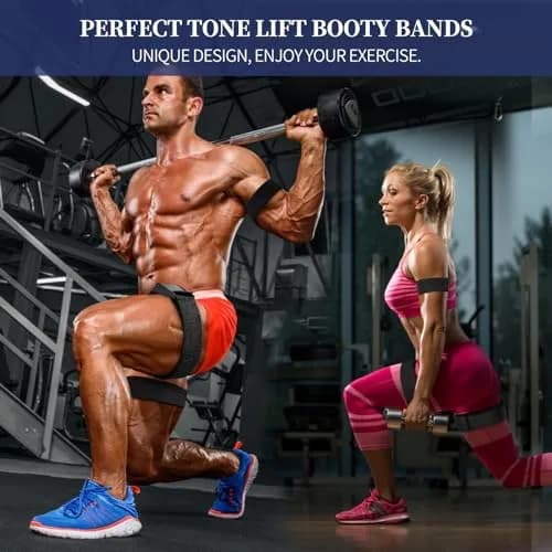 ROSYQUARZ BFR Blood Flow Restriction Bands 35.4'' x 2'' (90cm x 5cm) | Muscle Growth & Glute Activation thumbnail 7