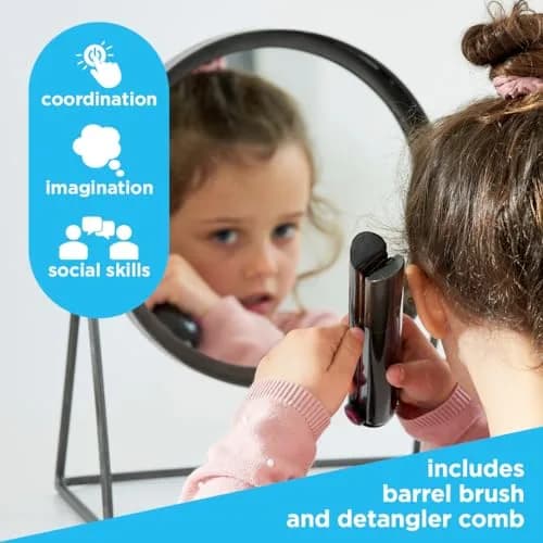 Casdon Dyson Corrale Styling Set | Safe Toy Straighteners for Children 3+ | Realistic Lights & Sounds thumbnail 3