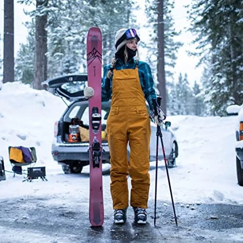 Flylow Sphynx Bib Insulated Waterproof Ski Pants | Women's Slim Fit, 10k/10k Waterproof, Micropuff Insulation thumbnail 2
