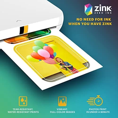 KODAK 2x3 Premium Sticky-Backed ZINK Photo Paper 30 Sheets | Inkless Sticker Printing thumbnail 4