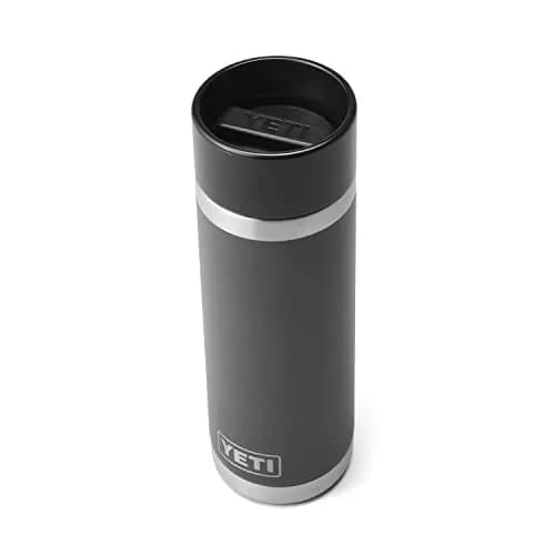 YETI Rambler 18 Oz Hotshot Bottle Charcoal | Leakproof Insulated Beverage Container for Hot Drinks thumbnail 1