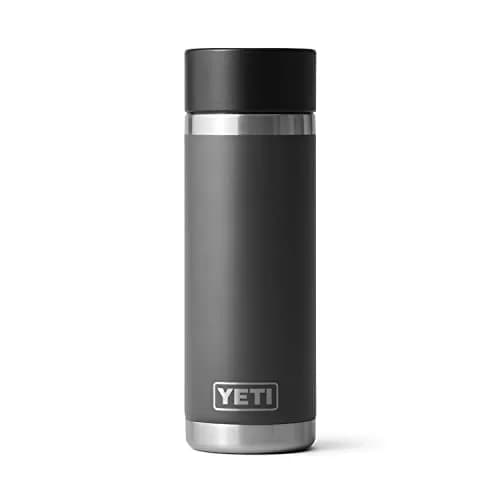 YETI Rambler 18 Oz Hotshot Bottle Charcoal | Leakproof Insulated Beverage Container for Hot Drinks thumbnail 6