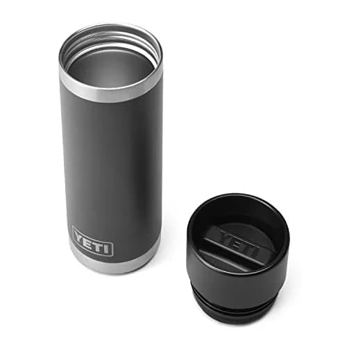 YETI Rambler 18 Oz Hotshot Bottle Charcoal | Leakproof Insulated Beverage Container for Hot Drinks thumbnail 3