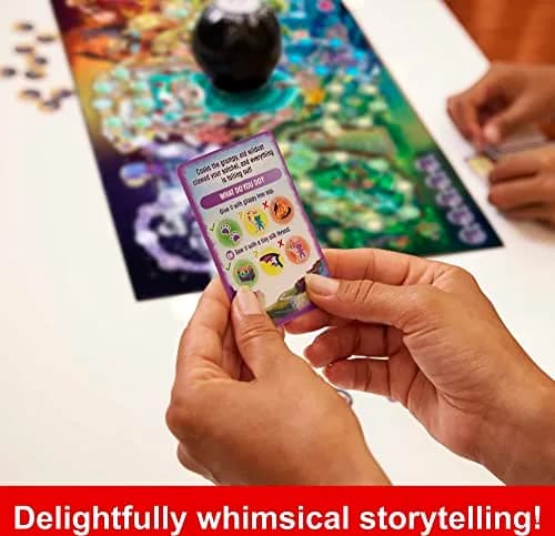 Mattel Games Magic 8 Ball Magical Encounters Board Game for Kids & Families | Cooperative Strategy Game for Ages 7+ thumbnail 5