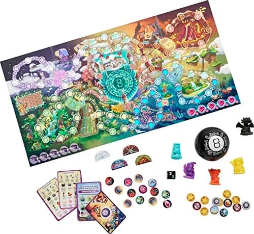 Mattel Games Magic 8 Ball Magical Encounters Board Game for Kids & Families | Cooperative Strategy Game for Ages 7+ thumbnail 6