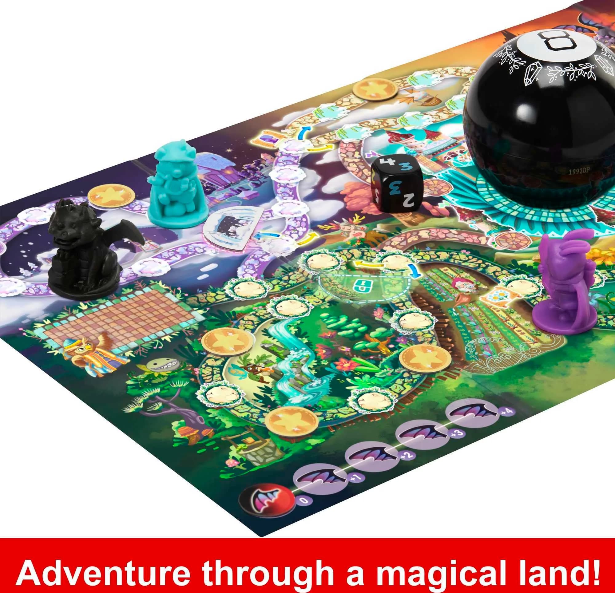 Mattel Games Magic 8 Ball Magical Encounters Board Game for Kids & Families | Cooperative Strategy Game for Ages 7+ - view 4