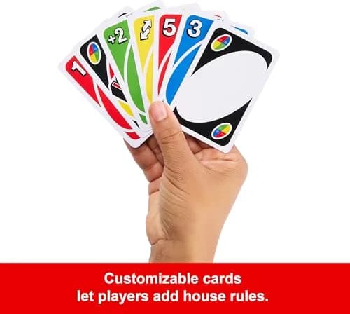 Mattel Games UNO Flex Card Game | Multicolor Tin | 2-6 Players thumbnail 6