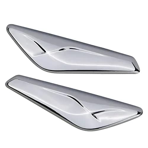 APPERFiT Front Fender Chrome Trim Finisher Pair for BMW X3 F25 X4 F26 2011-2018 | Vehicle Specific Fit thumbnail 1