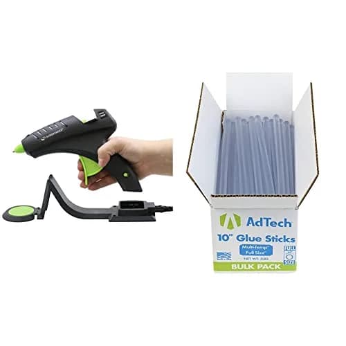 Surebonder Cordless Hot Glue Gun with 85 AdTech Glue Sticks | High Temp 380°F Bonds Metal, Wood, Ceramics thumbnail 1