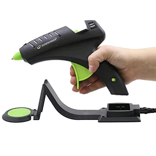 Surebonder Cordless Hot Glue Gun with 85 AdTech Glue Sticks | High Temp 380°F Bonds Metal, Wood, Ceramics thumbnail 2