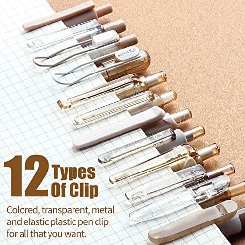 Four Candies Black Gel Ink Pens 0.5mm Fine Point | Smooth Writing for Students & Professionals thumbnail 5