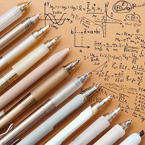 Four Candies Black Gel Ink Pens 0.5mm Fine Point | Smooth Writing for Students & Professionals thumbnail 3