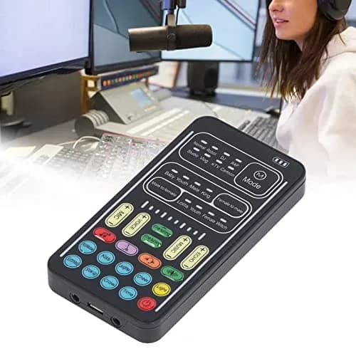 VBESTLIFE Voice Changer Set, I9 Portable Sound Card | 8 Sounds, High Compatibility, for Gaming & Recording thumbnail 13