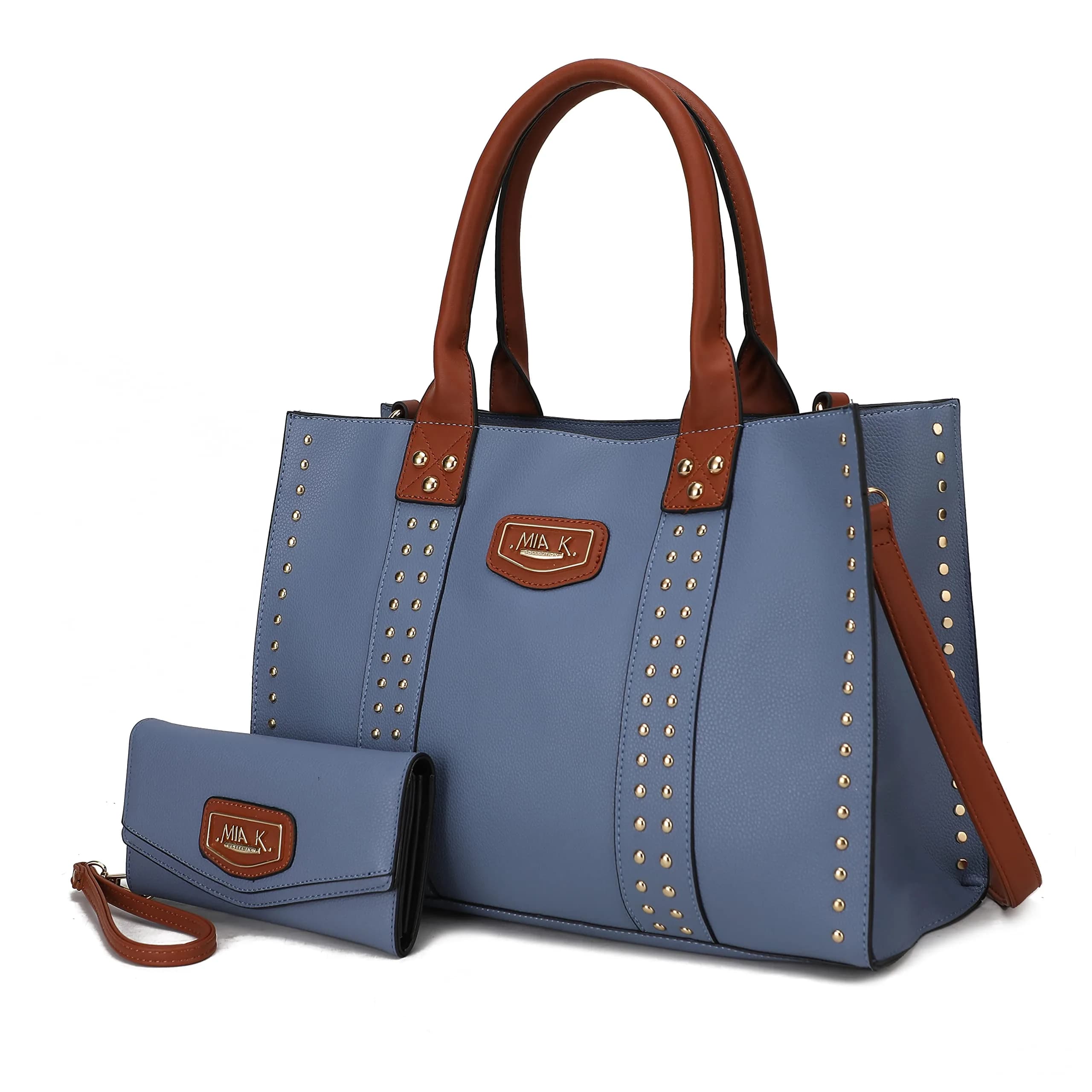 MKF Collection Tote Bag for Women, Vegan Leather Top-Handle | Casual & Spacious with 30-Day Refund