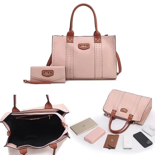 MKF Collection Tote Bag for Women, Vegan Leather Top-Handle | Casual & Spacious with 30-Day Refund thumbnail 6