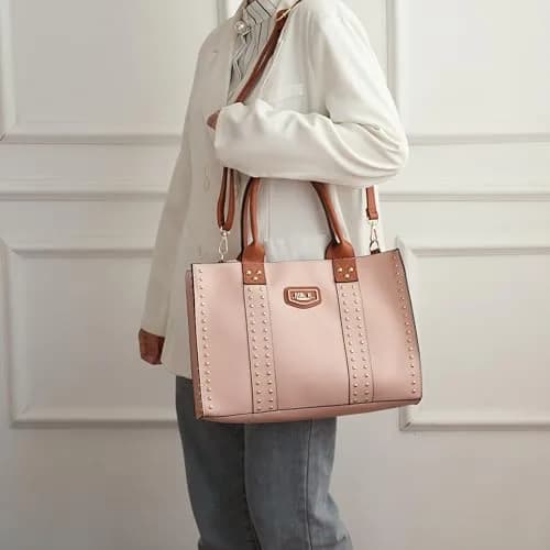 MKF Collection Tote Bag for Women, Vegan Leather Top-Handle | Casual & Spacious with 30-Day Refund thumbnail 2