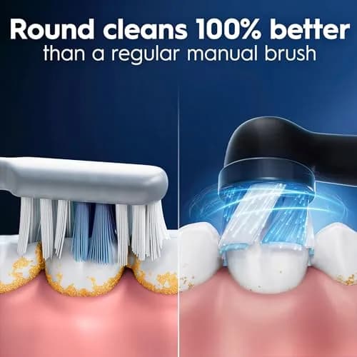Oral-B iO Series Ultimate Clean Replacement Brush Heads 4 Count (Pack of 1) Black | Superior Plaque Removal thumbnail 4