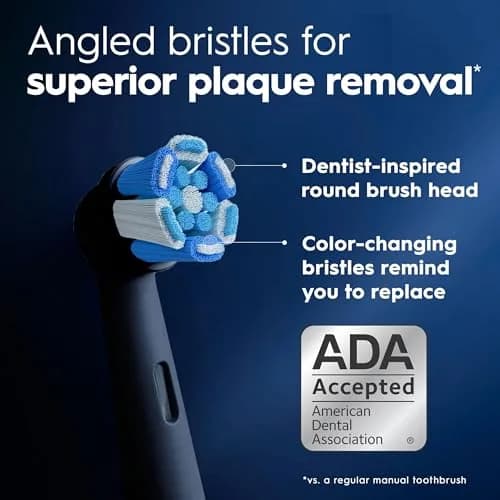 Oral-B iO Series Ultimate Clean Replacement Brush Heads 4 Count (Pack of 1) Black | Superior Plaque Removal thumbnail 6