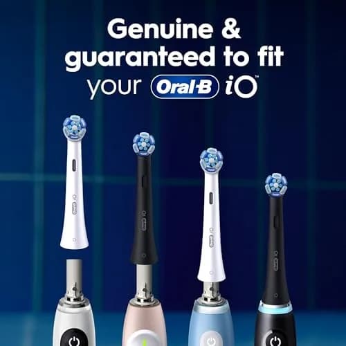 Oral-B iO Series Ultimate Clean Replacement Brush Heads 4 Count (Pack of 1) Black | Superior Plaque Removal thumbnail 7
