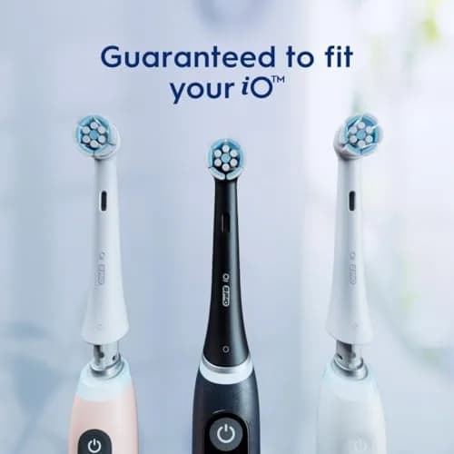 Oral-B iO Series Gentle Care Replacement Brush Heads 4 Count (16 total bristles) | Dentist Recommended for Sensitive Gums thumbnail 6