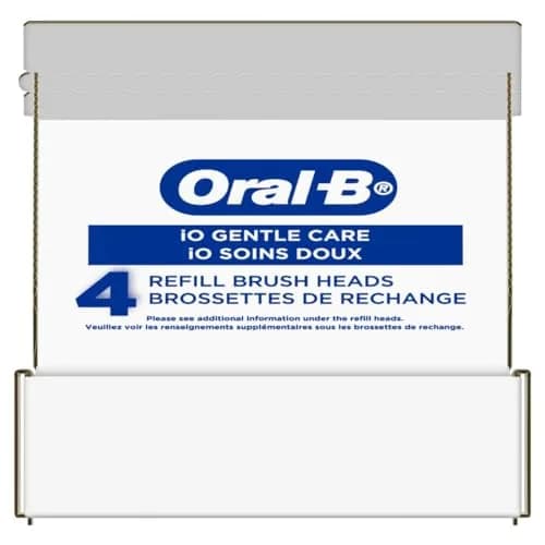 Oral-B iO Series Gentle Care Replacement Brush Heads 4 Count (16 total bristles) | Dentist Recommended for Sensitive Gums thumbnail 9