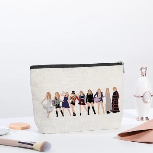 kdxpbpz Cosmetic Case 9.1"W x 7.1"H Waterproof Makeup Bag for Women thumbnail 5