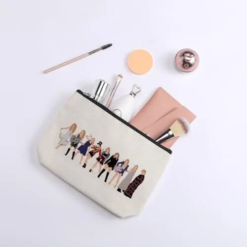 kdxpbpz Cosmetic Case 9.1"W x 7.1"H Waterproof Makeup Bag for Women thumbnail 6