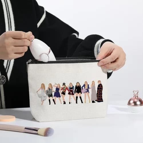 kdxpbpz Cosmetic Case 9.1"W x 7.1"H Waterproof Makeup Bag for Women thumbnail 7