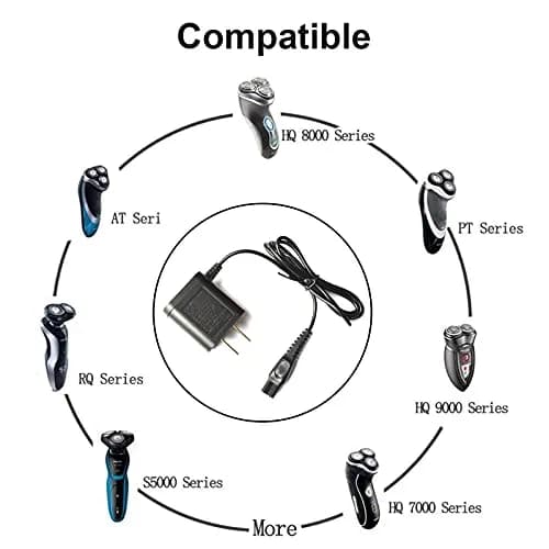 LinMei 15V Shaver Charger Cord 1.37m (4.5ft) | Compatible with Philips Norelco Shavers thumbnail 5