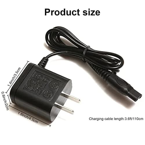 LinMei 15V Shaver Charger Cord 1.37m (4.5ft) | Compatible with Philips Norelco Shavers thumbnail 4