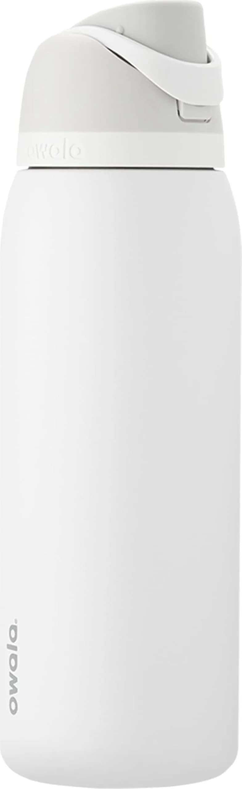 Owala FreeSip Insulated Stainless Steel Water Bottle 40 oz Shy Marshmallow | Keeps Drinks Cold 24 Hours