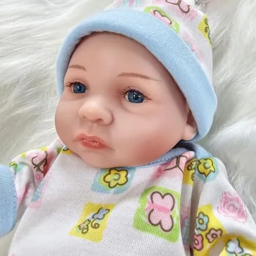 JRLCGYP Realistic Reborn Baby Boy Doll 25 cm (10 Inch) | Anatomically Correct Silicone Vinyl thumbnail 2