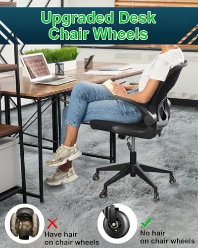 RidRed Heavy Duty Rollerblade Chair Wheels 7.6 cm (3 Inch) | Smooth Rolling, 300 kg Capacity thumbnail 9