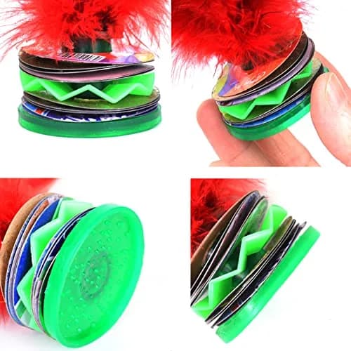 Baitaihem Kick Shuttlecock Type-A 4 Pack | Chinese Jianzi Foot Sports Outdoor Exercise thumbnail 6