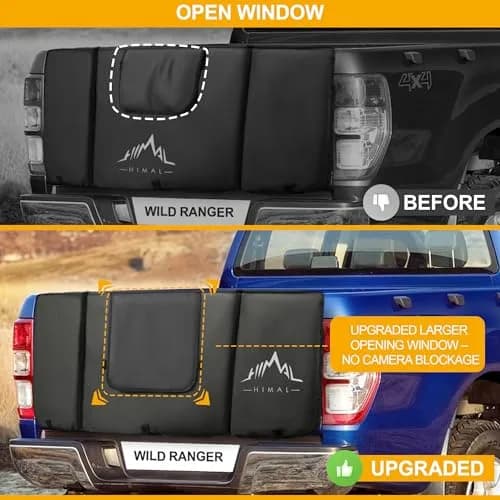 Himal Outdoors Tailgate Pad for Mountain Bike | Fits Most Trucks, Protects Bikes & Truck (100-120c) thumbnail 5