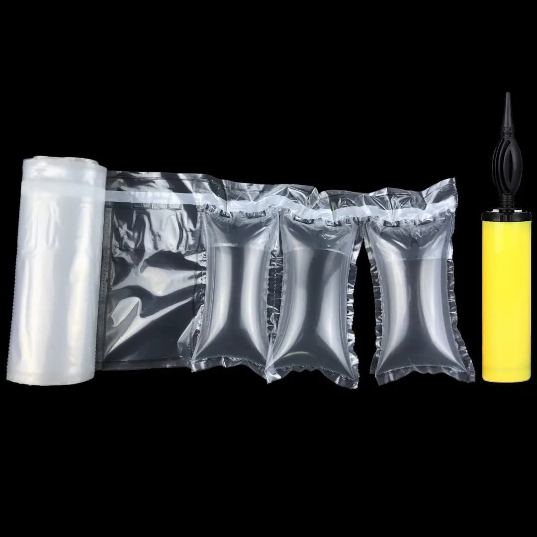 BZQZDAI Inflatable Air Packaging Bags 164Ft Roll | Strong Void Fill & Cushioning (110-120c) — 164Ft for 4.53 x 2.17 x1.57 Inch
