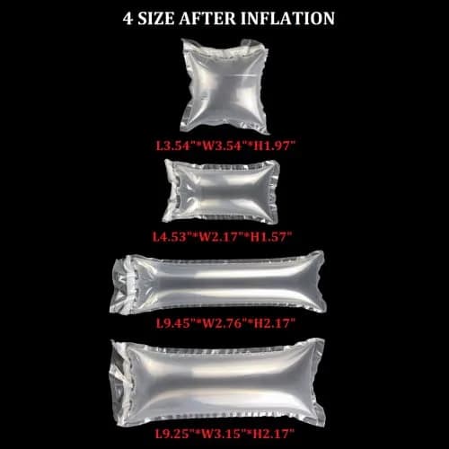 BZQZDAI Inflatable Air Packaging Bags 164Ft/roll | Heavy Duty Bubble Wrap for Shipping thumbnail 3