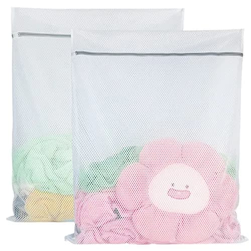 Vivifying Extra Large Mesh Laundry Bag 2 Pack XXL 68cm x 89cm | Protects Delicates & Big Loads thumbnail 7